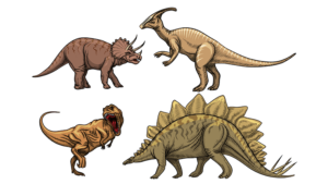 ピクチャーディクショナリー、子供、恐竜